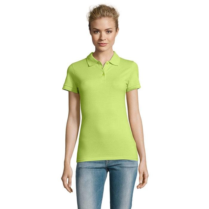 PERFECT Damskie POLO 180g S11347-AG-M – widok z przodu