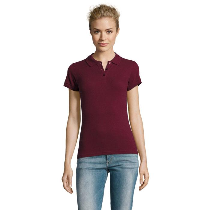 PERFECT Damskie POLO 180g S11347-BG-M – widok z przodu