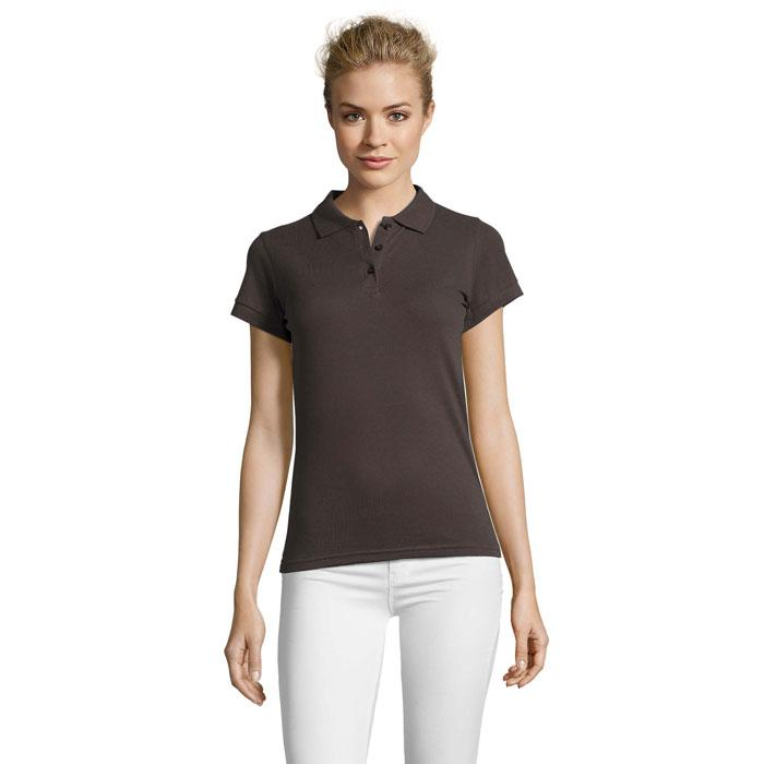 PERFECT Damskie POLO 180g S11347-DG-L – widok z przodu