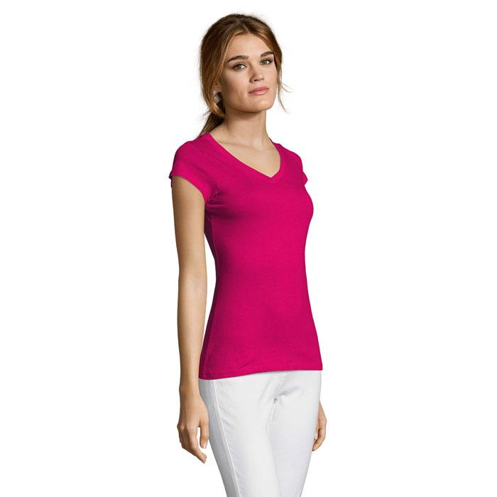 MOON Damski T-SHIRT 150g S11388-FU-3XL – zdjęcie 2
