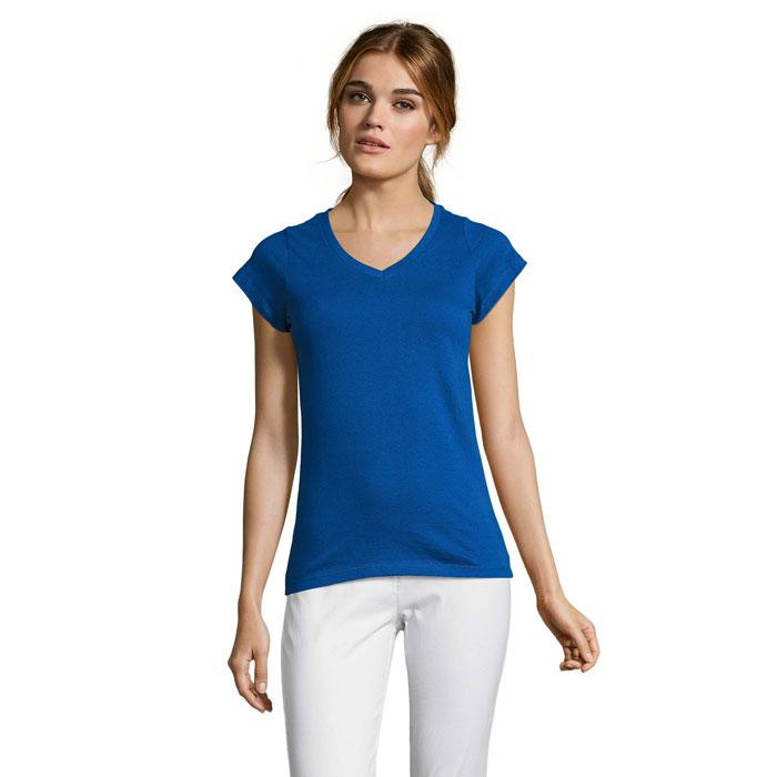 MOON Damski T-SHIRT 150g S11388-RB-3XL – widok z przodu