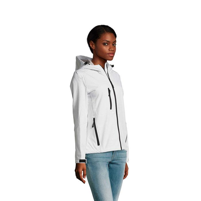 REPLAY DAMSKA SOFTSHELL S46802-WH-L – zdjęcie 2