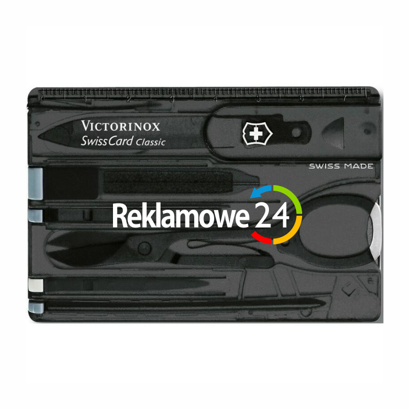 Narzędzie wielofunkcyjne Victorinox SwissCard Classic VA807-03 – widok z przodu