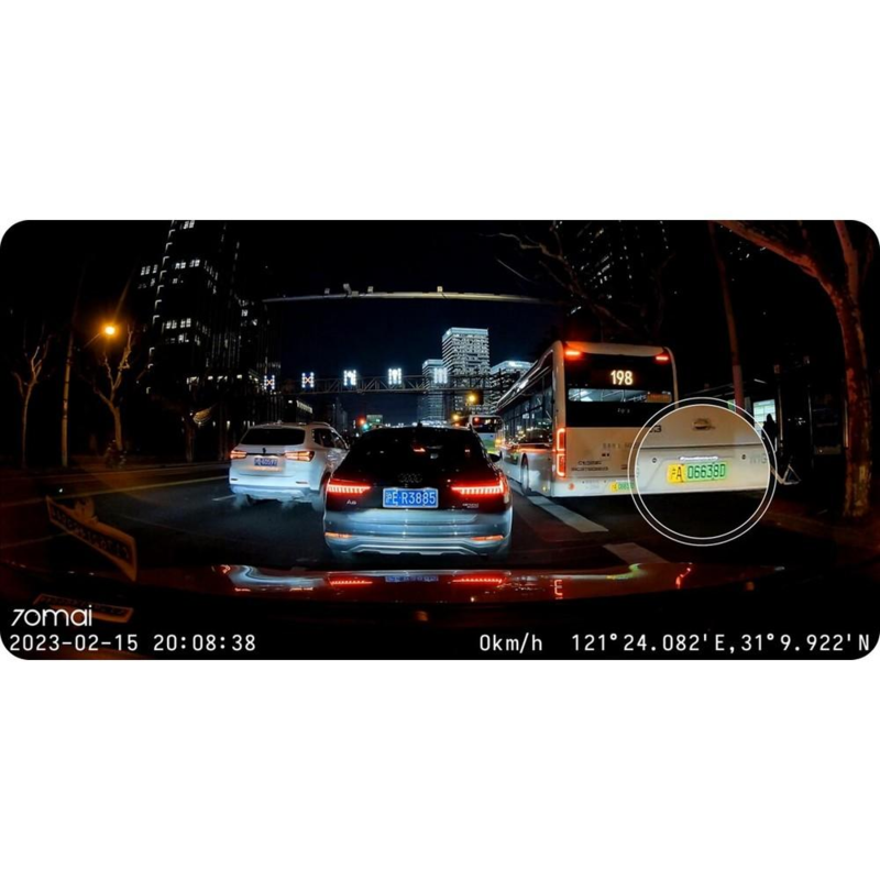 Wideorejestrator samochodowy, kamera 70MAI A200 VAM07-03 – zdjęcie 9