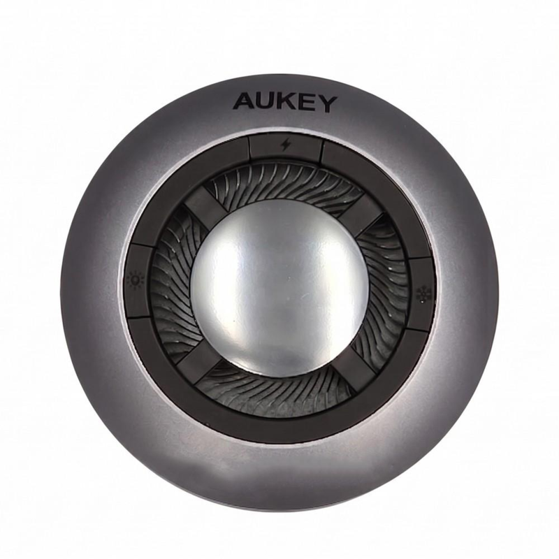Magnetyczna ładowarka bezprzewodowa 15W z wentylatorem Aukey VAM10-15 – zdjęcie 4