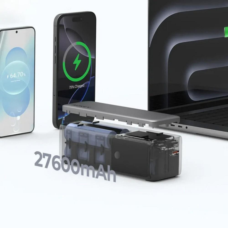 Power bank 27600 mAh, 140 W, Aukey VAM15-32 – zdjęcie 6