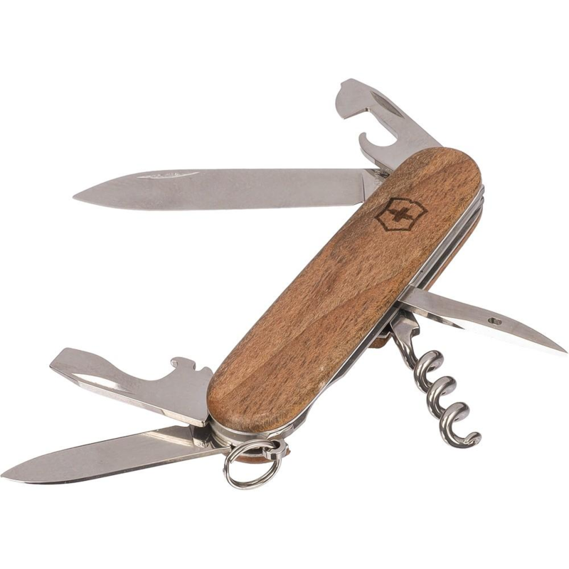 Nóż wielofunkcyjny Victorinox Swiss Army Spartan Wood VB271-00 – widok z przodu