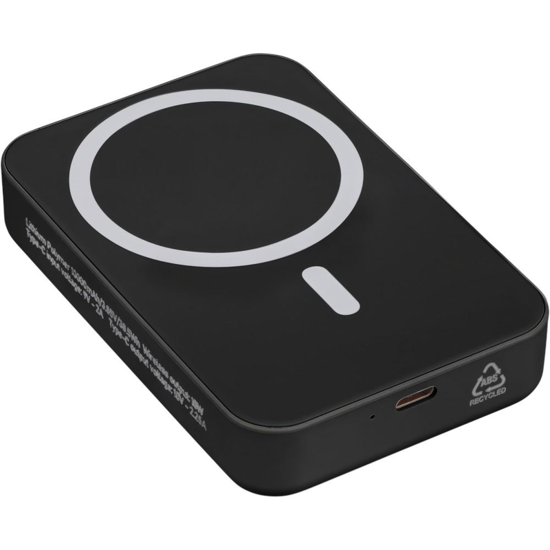 Bezprzewodowy power bank 10000 mAh VB277-03 – widok z przodu