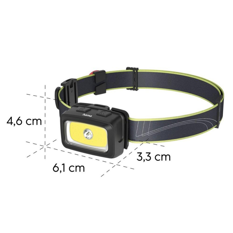 Latarka na głowę Hama HL350 VH001-03 – zdjęcie 4