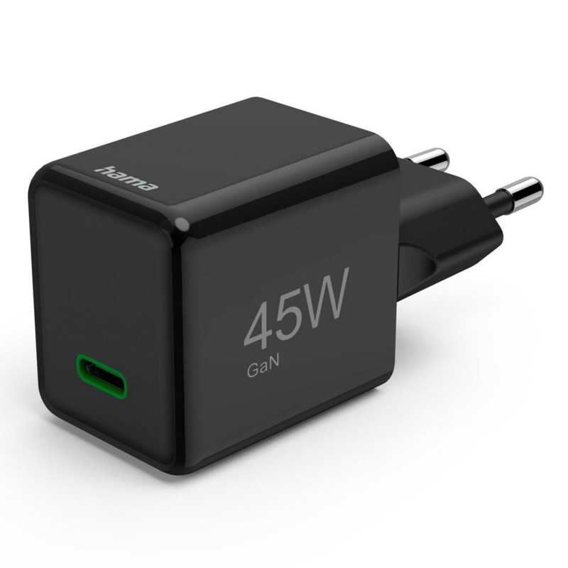 Ładowarka ścienna 45W Hama Supermini VH020-03 – widok z przodu
