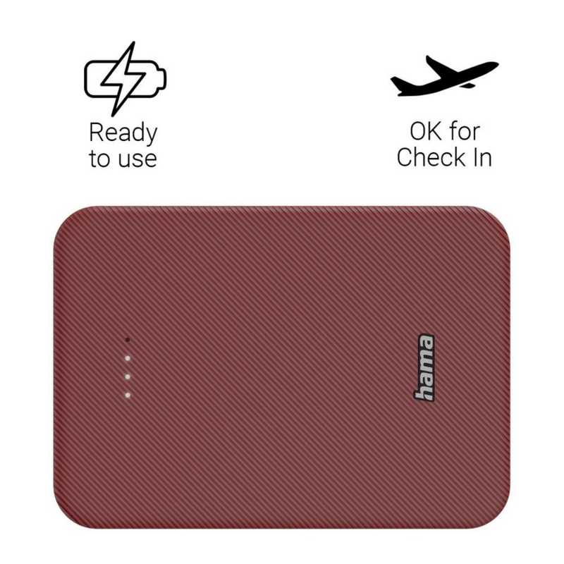 Power bank 10000 mAh Hama Power Pack VH023-05 – zdjęcie 4