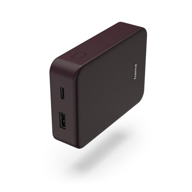 Power bank 10000 mAh Hama Power Pack VH023-12 – widok z przodu