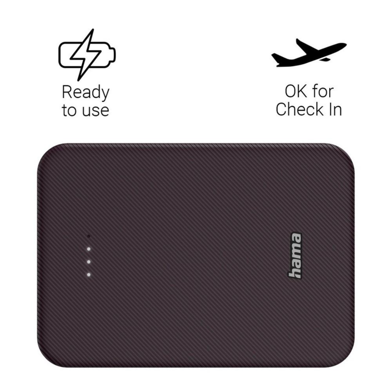 Power bank 10000 mAh Hama Power Pack VH023-12 – zdjęcie 4