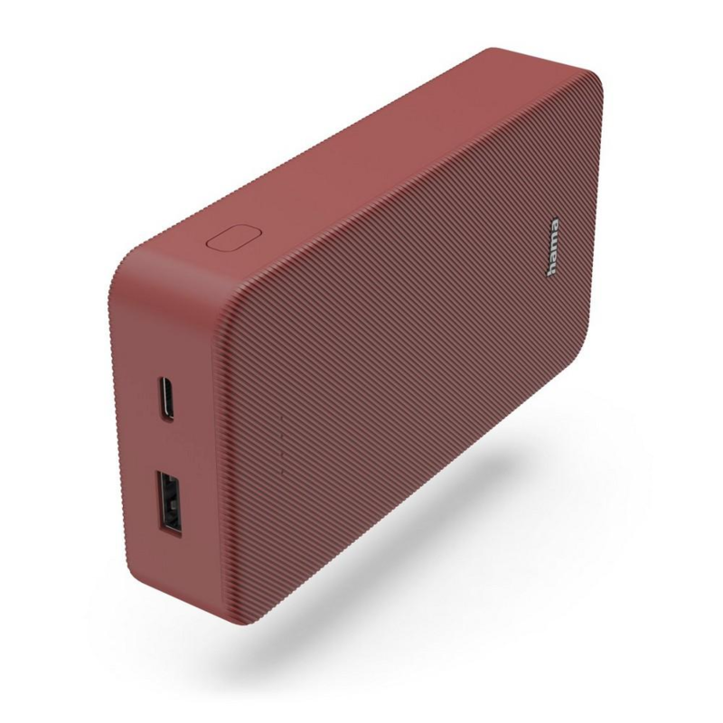 Power bank 20000 mAh Hama Power Pack VH024-05 – widok z przodu