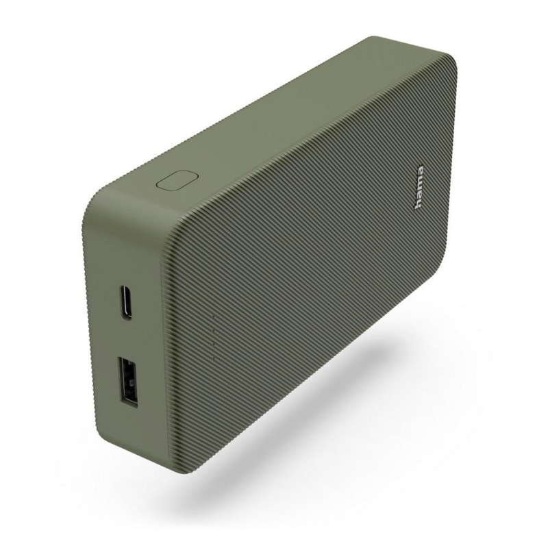 Power bank 20000 mAh Hama Power Pack VH024-06 – widok z przodu