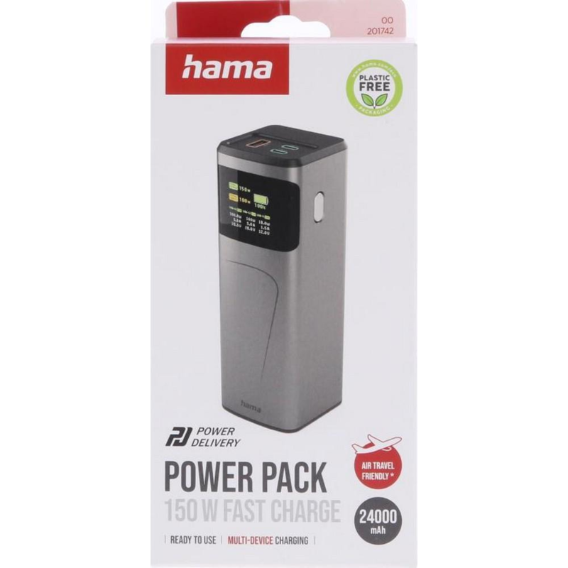 Power bank 24000 mAh Hama High Power 150W VH029-15 – zdjęcie 8