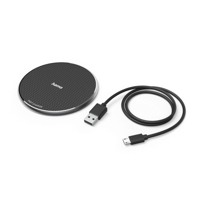 Ładowarka bezprzewodowa 10W Hama VH035-03 – widok z przodu
