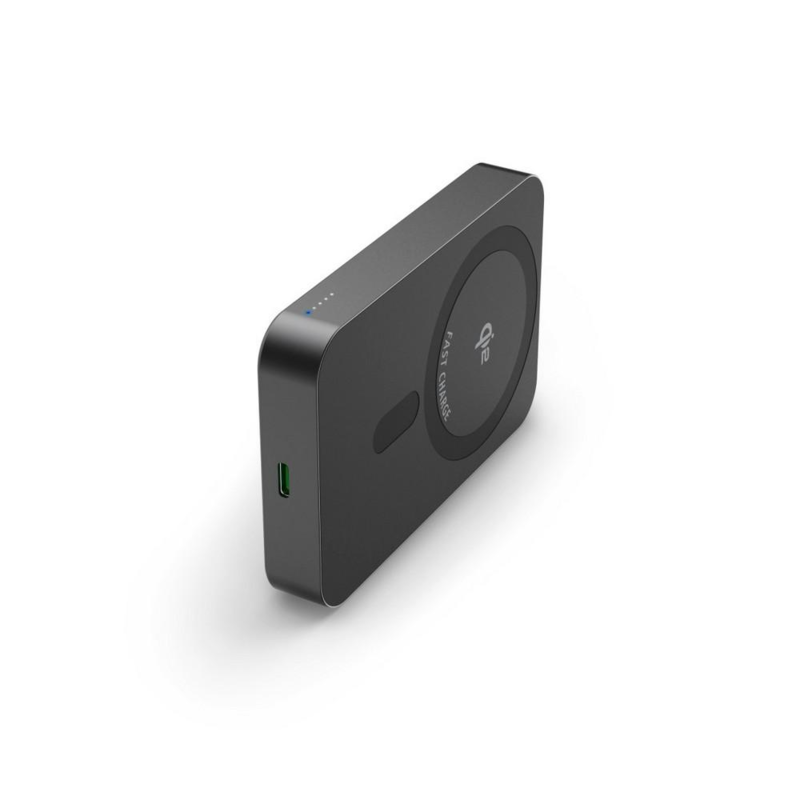 Magnetyczny power bank 10000 mAh Hama VH037-03 – widok z przodu