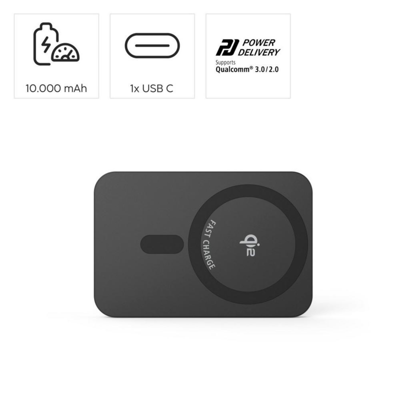 Magnetyczny power bank 10000 mAh Hama VH037-03 – zdjęcie 6