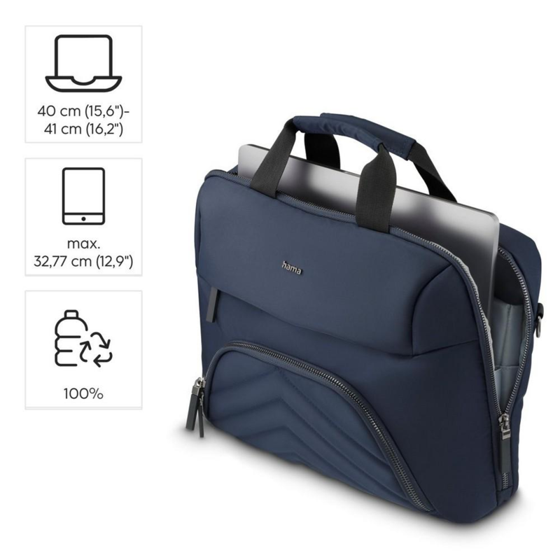Torba na laptopa 15,6"-16,2" Hama Lightweight Premium VH046-04 – zdjęcie 4