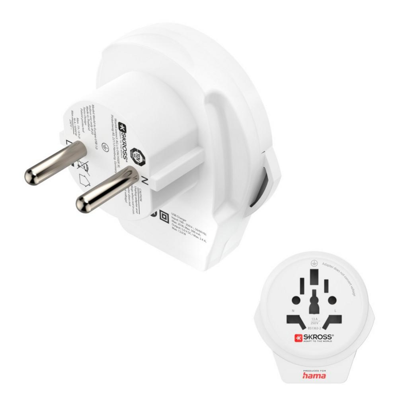 Adapter podróżny Skross for Hama USB VH049-02 – zdjęcie 2
