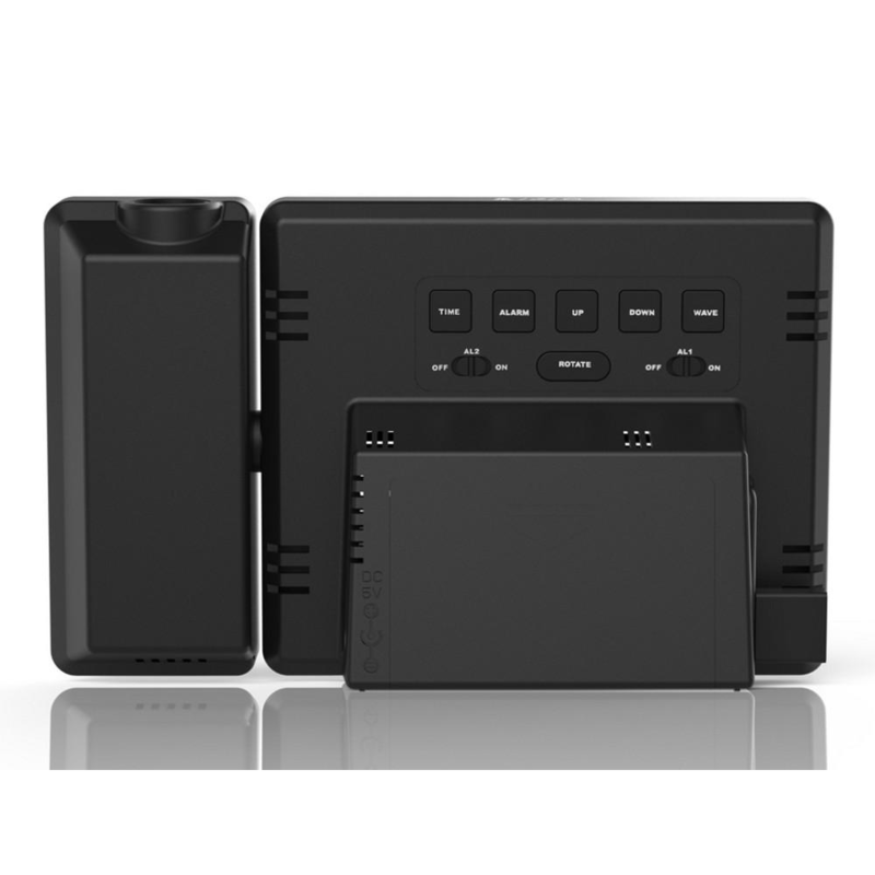 Zegar, budzik z projektorem Hama Plus Charge VH062-03 – zdjęcie 3