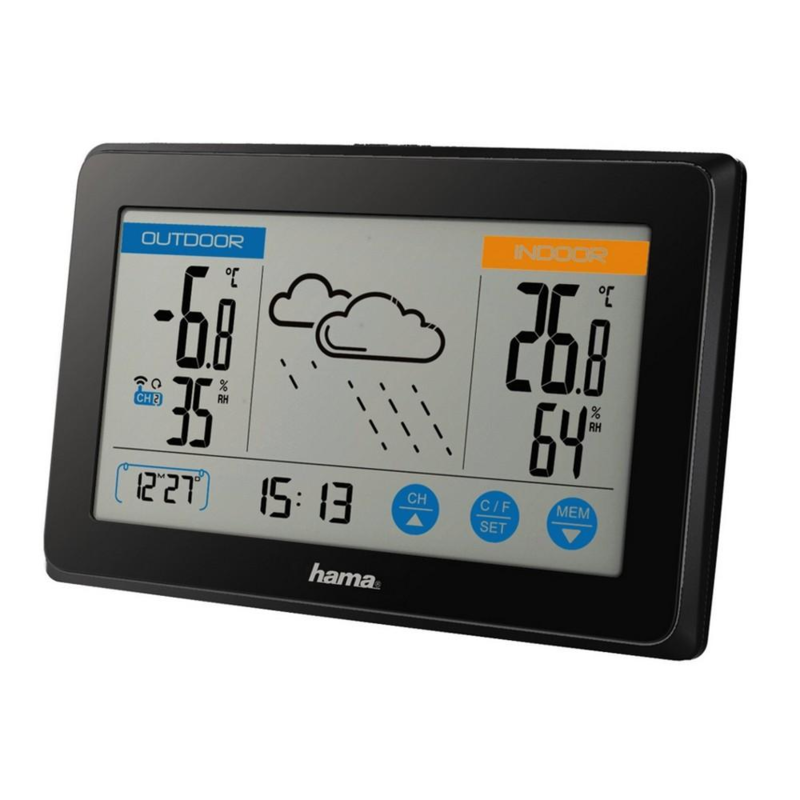 Stacja pogodowa Hama Touch VH064-03 – zdjęcie 2