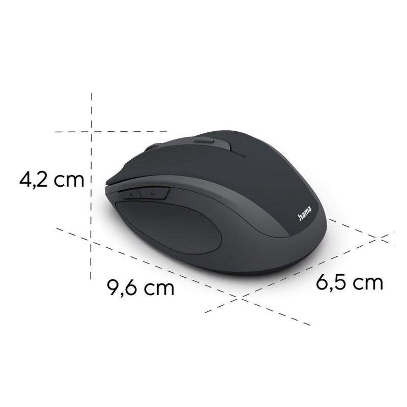 Bezprzewodowa mysz komputerowa Hama WM-400 VH067-03 – zdjęcie 3