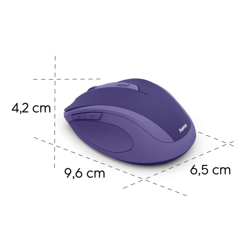 Bezprzewodowa mysz komputerowa Hama WM-400 VH067-13 – zdjęcie 3