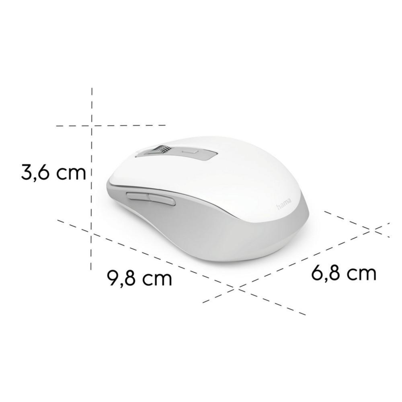 Bezprzewodowa mysz komputerowa Hama WM-450 VH068-02 – zdjęcie 3