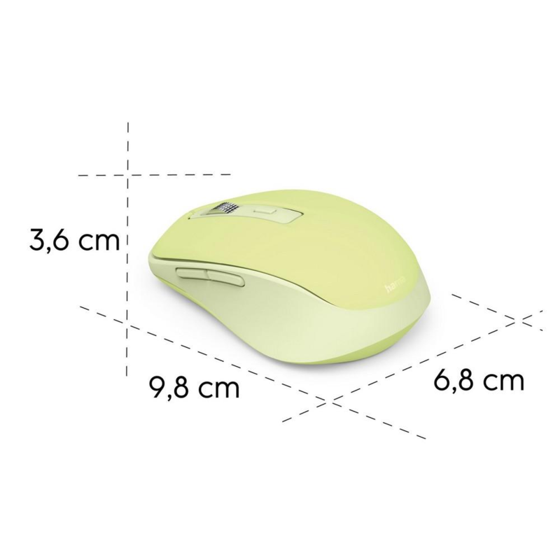 Bezprzewodowa mysz komputerowa Hama WM-450 VH068-06 – zdjęcie 3