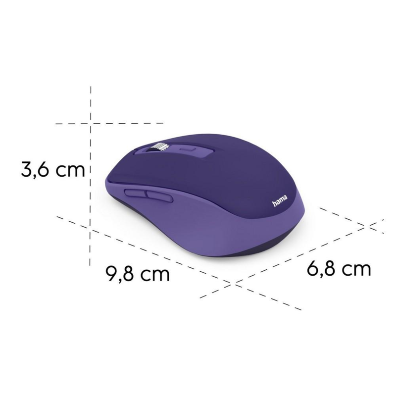 Bezprzewodowa mysz komputerowa Hama WM-450 VH068-13 – zdjęcie 3