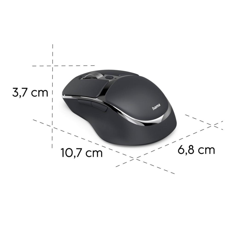 Bezprzewodowa mysz komputerowa Hama WM-800 VH069-03 – zdjęcie 3