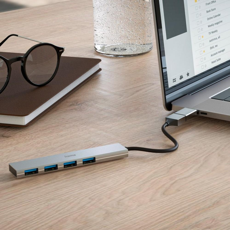 Hub USB, USB-C Hama VH072-19 – zdjęcie 2