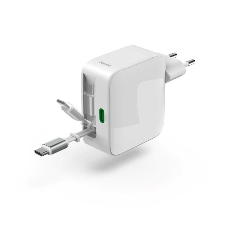 Ładowarka ścienna 65W ze zwijanym kablem Hama VH075-02 – zdjęcie 6