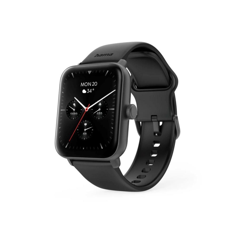 Monitor aktywności Hama Smartwatch 6010 GPS VH077-03 – widok z przodu